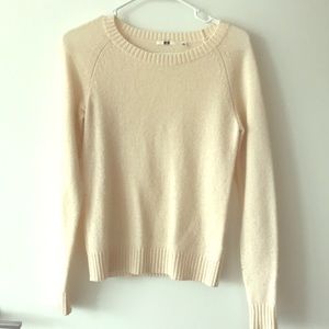 Cream color sweater